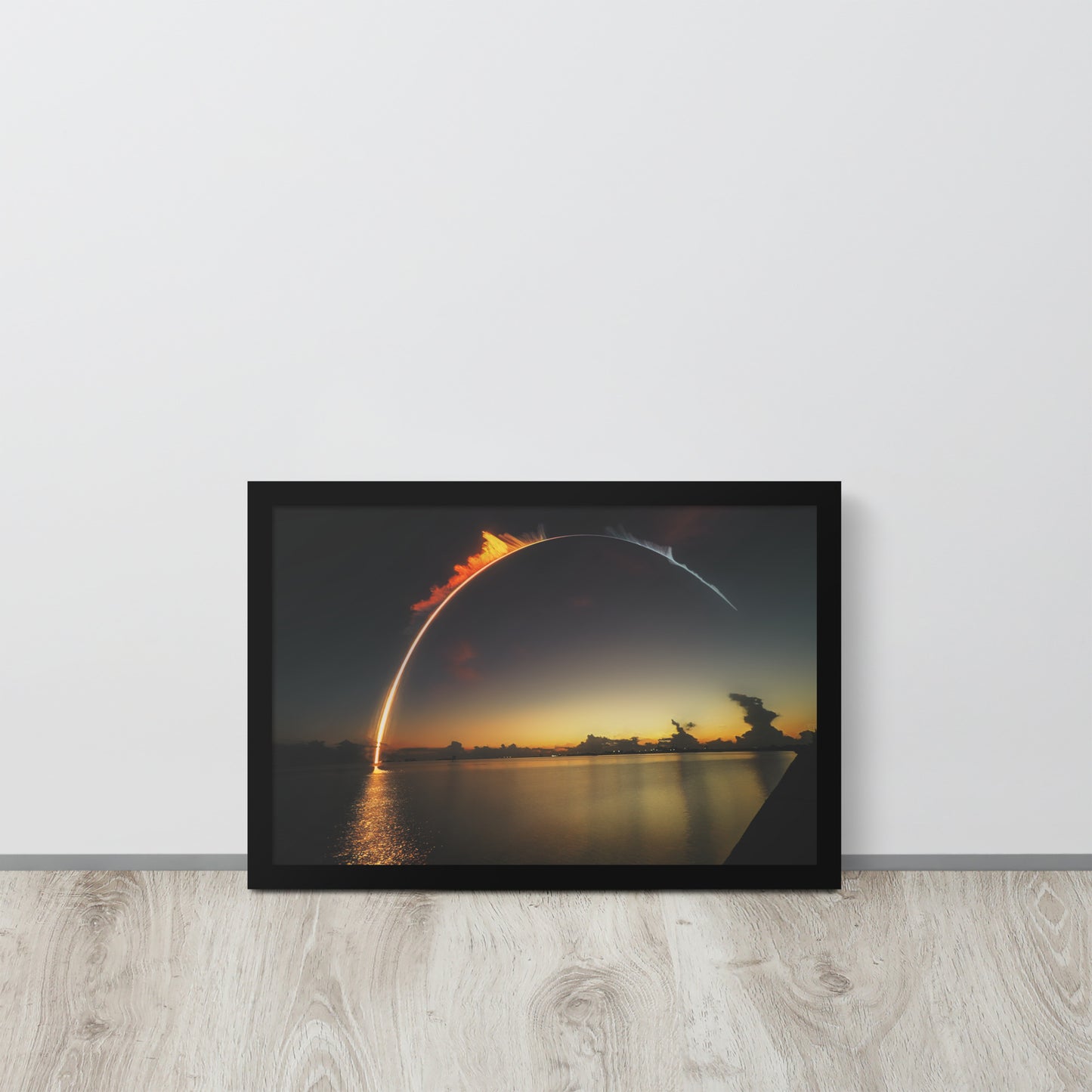 Atlas-V rakétaindítás poszter kerettel