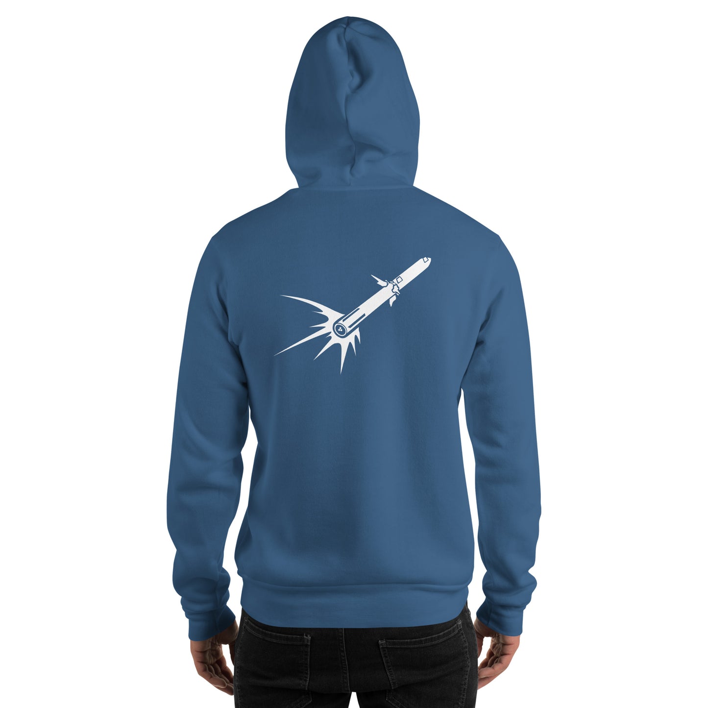 LIMITED EDITION Starship férfi kapucnis pulcsi sötét