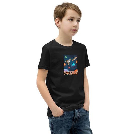 Fiatal felfedező Spacejunkie unisex gyerek póló