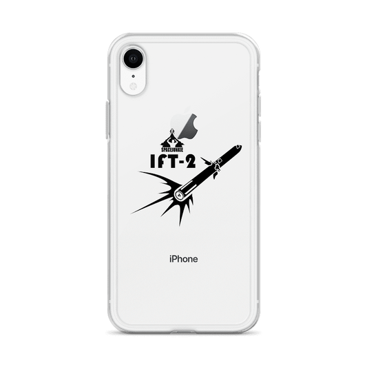 Starship IFT-2 átlátszó tok - iPhone® 7, 8, SE, X, XS, XR, 11, 11 Pro, 11 Pro Max, 12, 12 Mini, 12 Pro, 12 Pro Max, 13, 13 Mini, 13 Pro, 13 Pro Max, 14, 14 Mini, 14 Pro, 14 Pro Max
