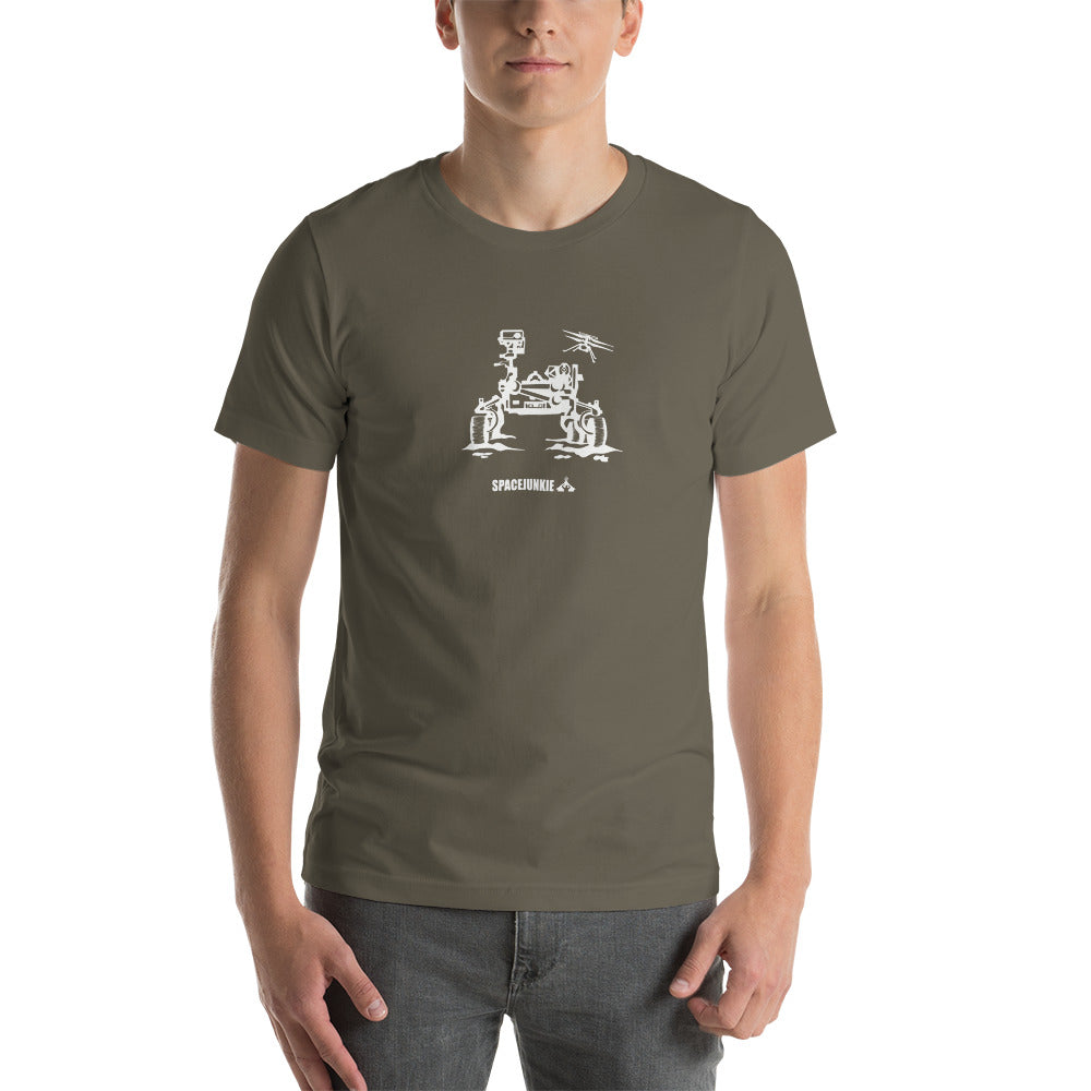 Perseverance Martian Men's T-Shirt Dark