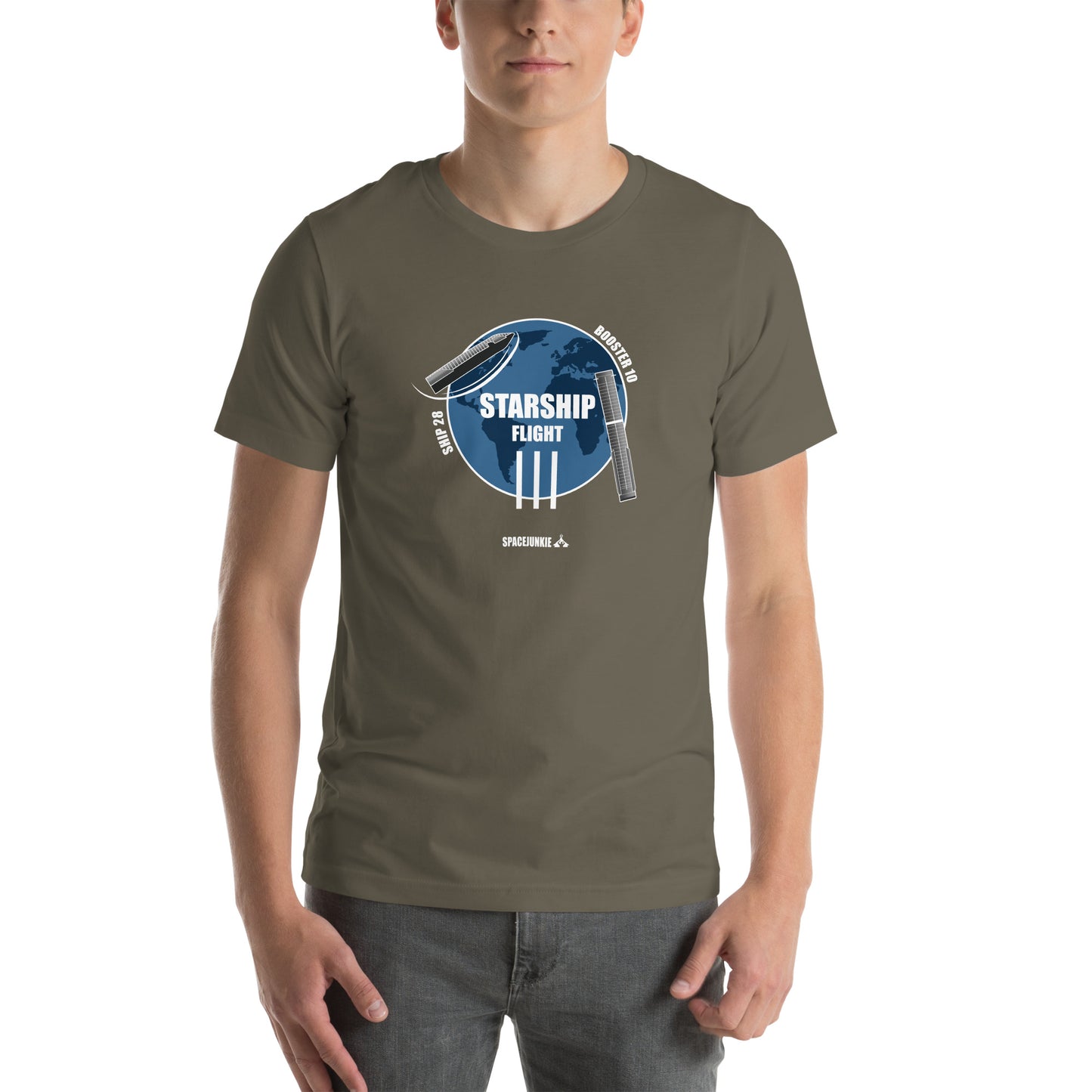 Starship IFT-3 férfi póló